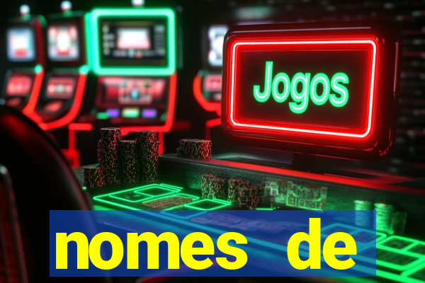 nomes de plataformas de jogos de cassino